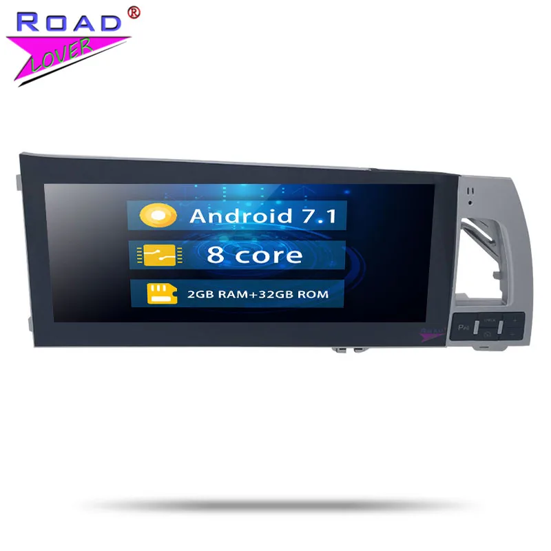 

Автомобильный мультимедийный радиоприемник Roadlover, Android 7,1, для Audi Q7 (2006, 2007, 2008, 2009, 2010, 2011), стерео, GPS-навигация, автомагнитола без DVD