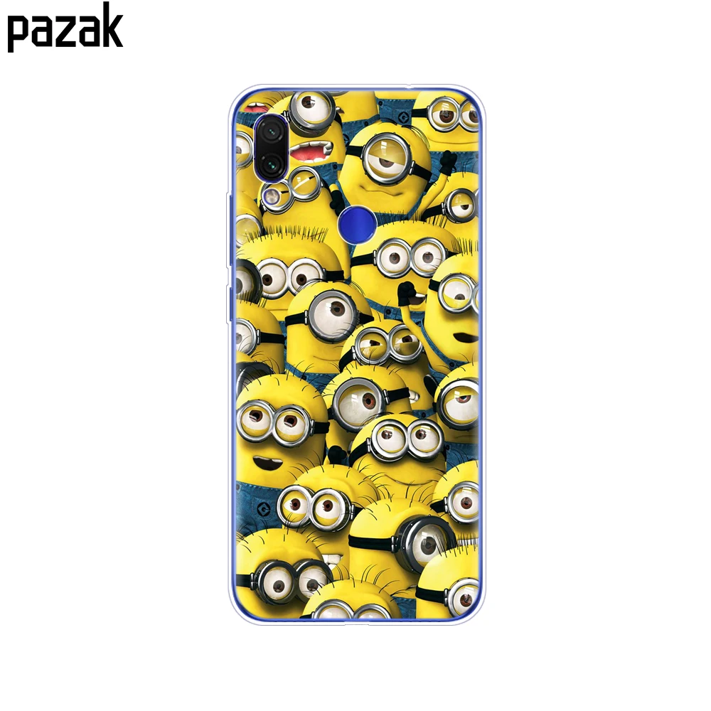 Чехол для Xiaomi Redmi Note 7, 6,3 дюйма, силиконовый чехол из мягкого ТПУ с рисунком для Xiaomi Redmi 7, чехол 6,26 дюйма, Fundas Coque Redmi Note7, чехол - Цвет: 34282