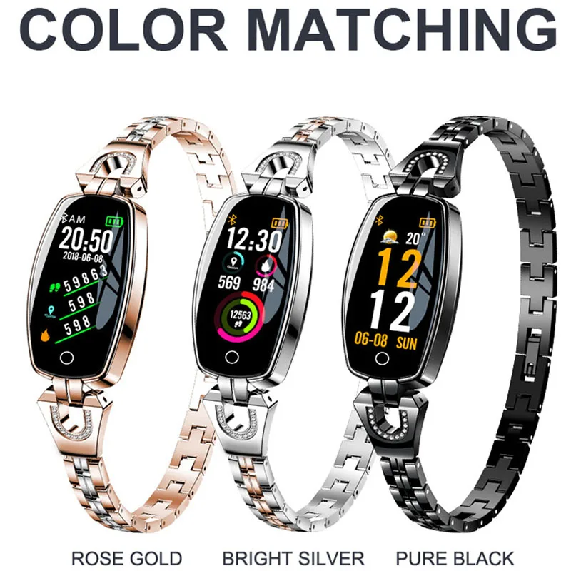 Smartwatch Heart Rate Monitor Woman Smart Wrist Watches Digital Intelligent Sport Bracelet Pedometer Calorie Watch Women | Наручные часы