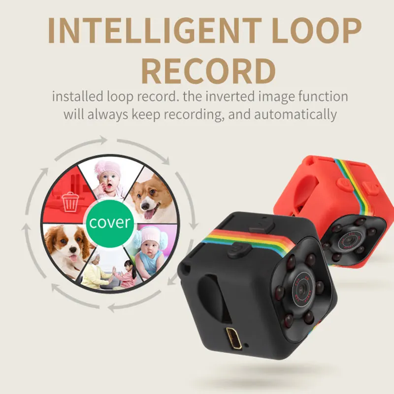140 Degree Big Wide Angle Mini Camcorder Night Vision Small Camera 1080P HD DV Motion Detection | Электроника