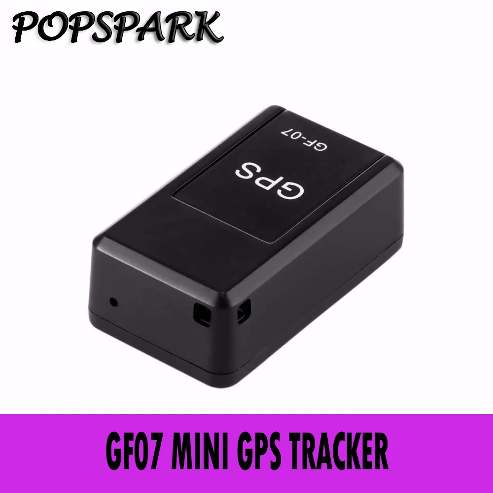 Горячая GF07 GSM GPRS мини автомобильный Магнитный GPS анти-потеря записи в реальном