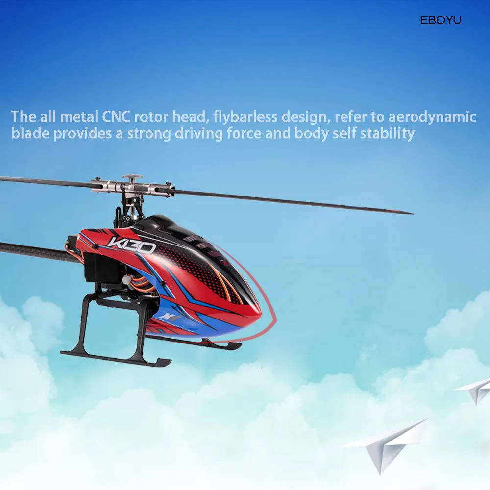 БНФ Версия WLtoys XK K130-B RC вертолет 2,4G 6CH бесщеточный 3D6G безлетный FUTABA S-FHSS трюковый вертолет-БНФ Версия