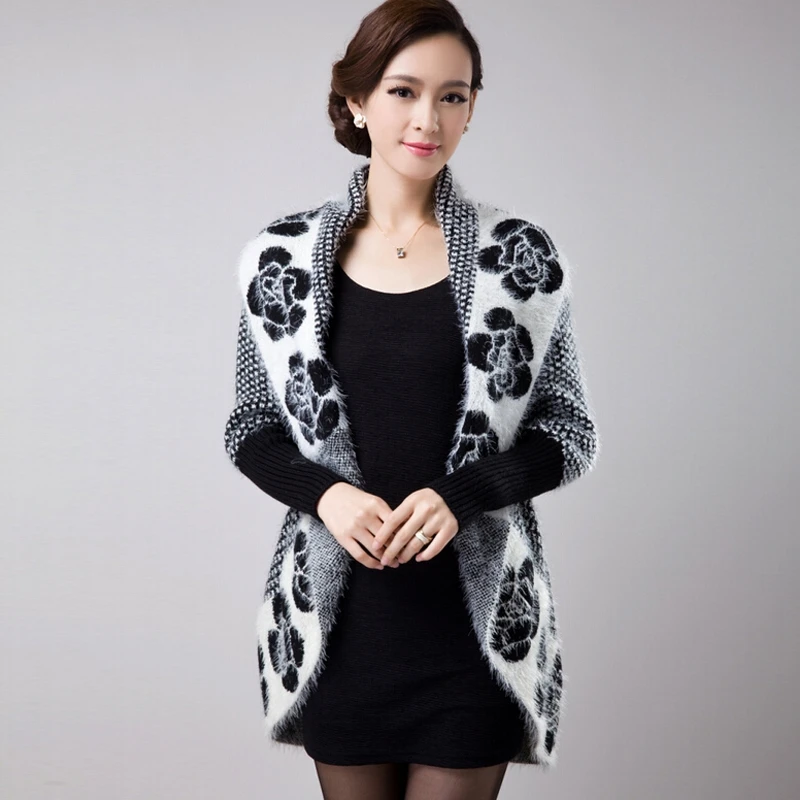 Новинка 2020 корейский стиль свободный средней длины толстый Осень-зима длинный