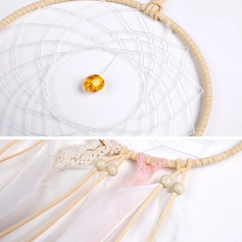 2018 Новое поступление Ловец снов сетчатые перья светодиодные ночники домашний