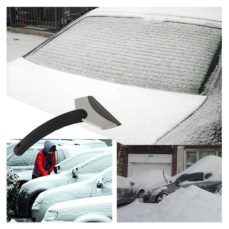 Высококачественная нержавеющая сталь зимняя аварийная стеклянная Лопата для