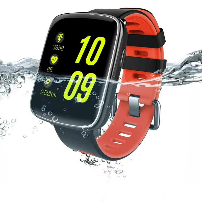 Kingwear GV68 умный телефон с часами Bluetooth Водонепроницаемый сна монитор сердечного