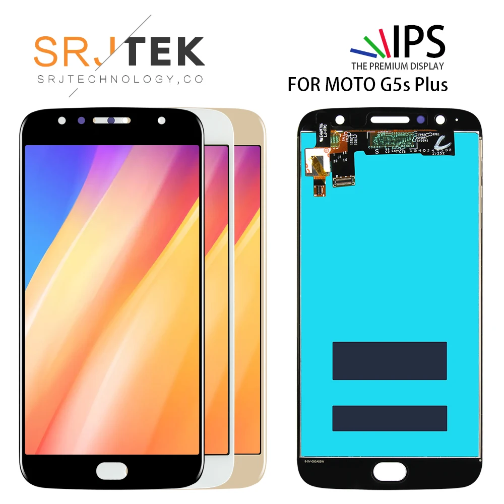 5 &quotЖК дисплей для Motorola Moto G5S Plus сенсорный экран XT1802 XT1803 XT1805 XT1086 дигитайзер