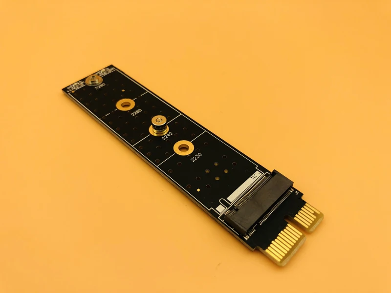 PCIE к M2 SSD адаптер M Соединитель в форме ключа NVME x1 полная скорость M.2 2280 алюминиевый