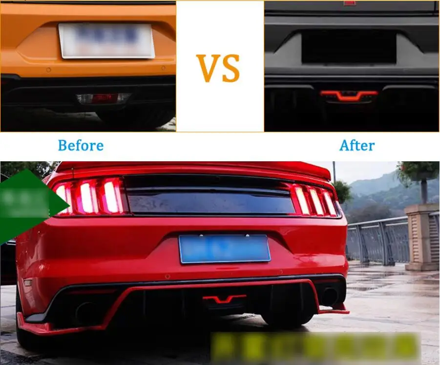 1 шт. автомобиль Бумер лампа для Ford Mustang задний светильник светодиодный 2015 2016 2017 2018