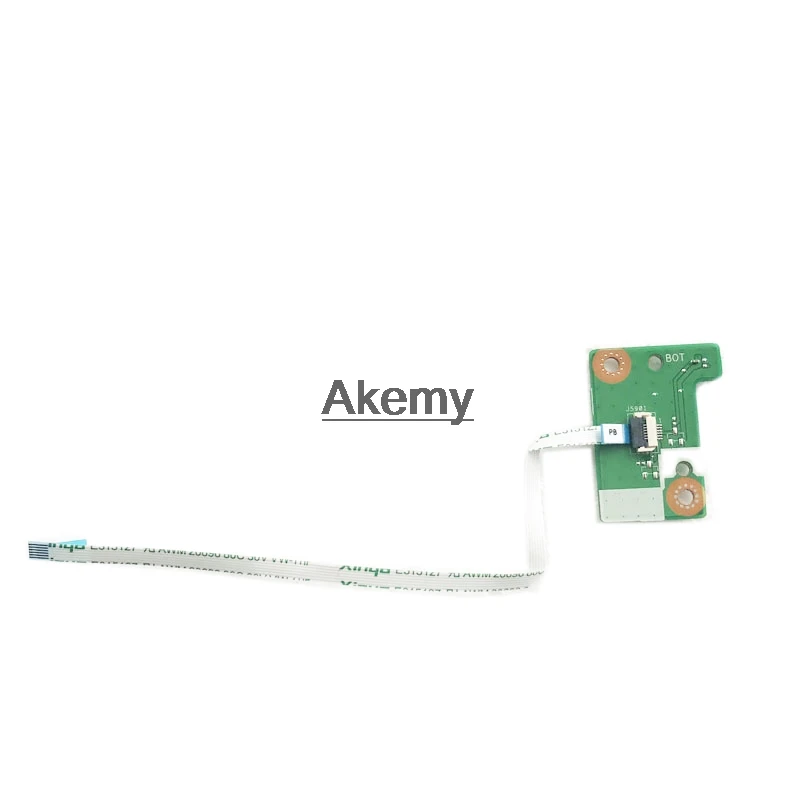 Оригинальная плата переключателя питания с кабелем для ASUS X751 X751L X751LB X751LD X751LJ X751LA