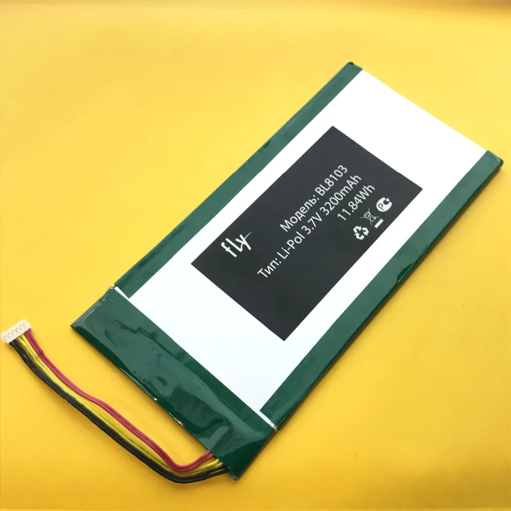 Аккумулятор 3200 мАч BL8103 для Fly Flylife Connect 7 3G 2/Tab 7|Аккумуляторы мобильных телефонов| |