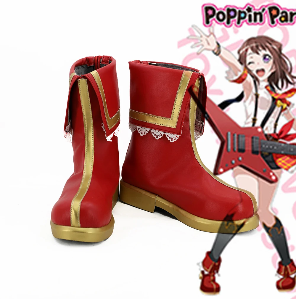 Обувь для косплея BanG Dream Toyama Kasumi сделанная на заказ обувь любого размера|Туфли| |