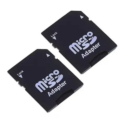 Оптовая продажа 2 шт. переходник для карты памяти Micro SD TransFlash TF на SD SDHC