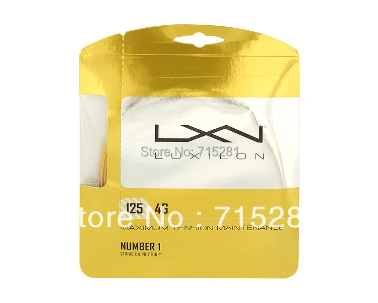 Бесплатная доставка 2 упак. оригинальной аутентичной новое Luxilon 4 г 16L ( 1.25 мм ) 12.2 м