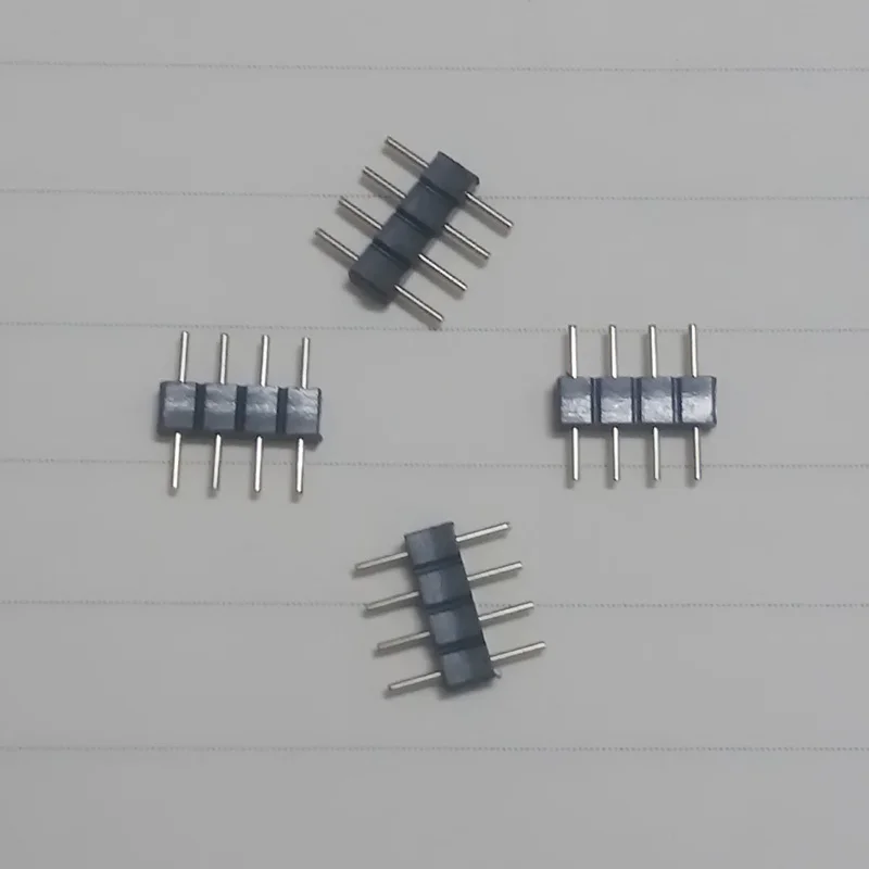 Кабель со штыревыми соединителями на обоих концах для подключения 4Pin иглы Разъем