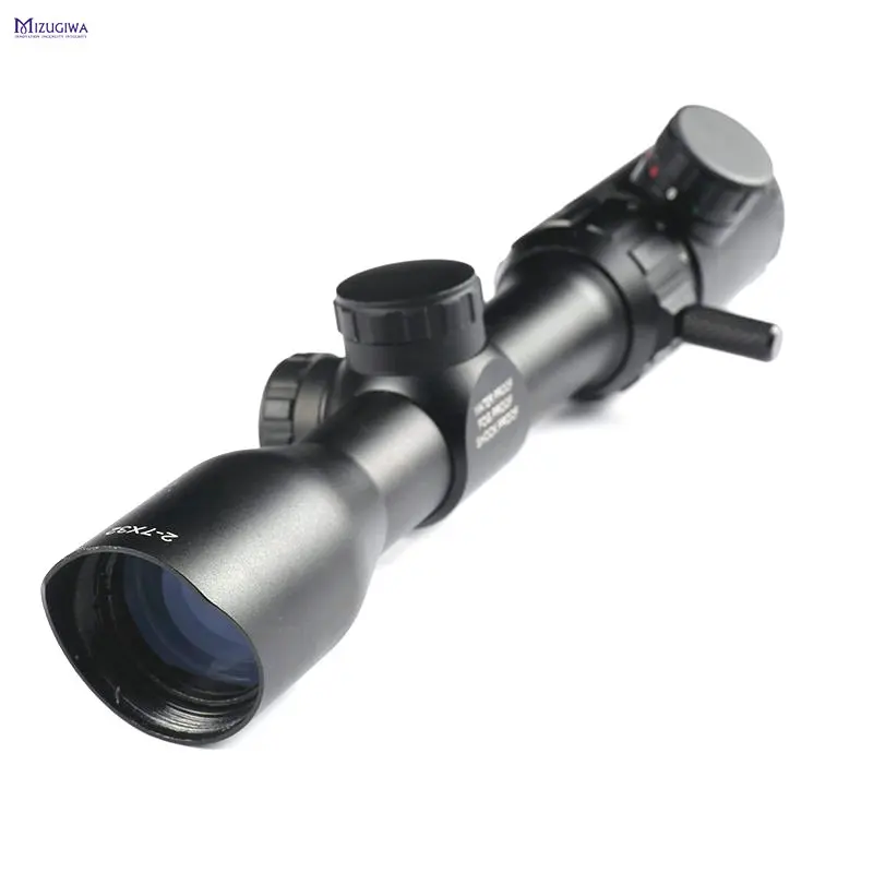 MIZUGIWA охотничий прицел 2-7x32 EG винтовка Красная Зеленая Подсветка сетка BDC