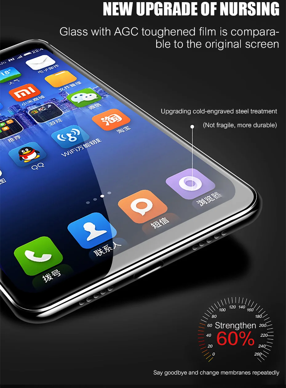 OICGOO 1-3 шт 9H закаленное стекло для Xiaomi Redmi 7 6A 6 Pro 5 Plus 4X Redmi Note 5 6 7 Pro Защитное стекло для экрана