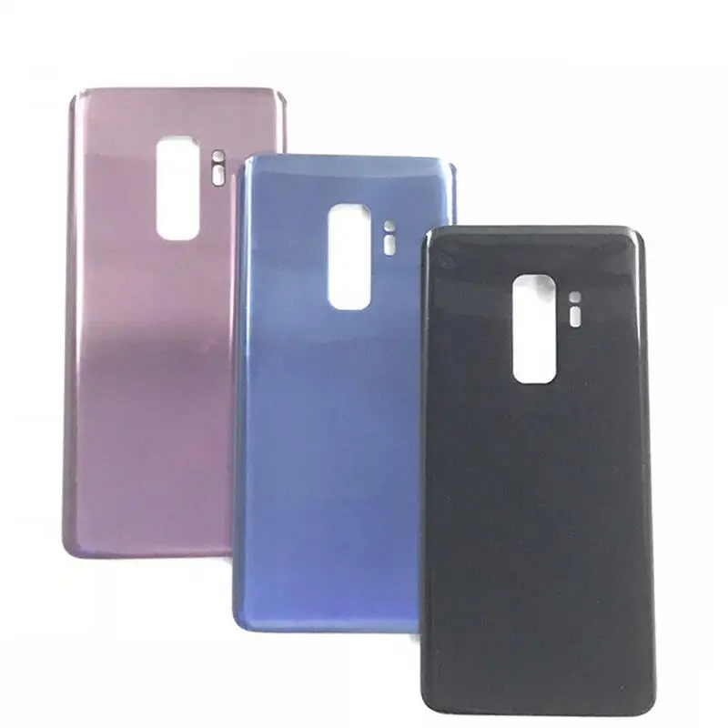 Стекло материал задняя батарея Дверь чехол для Samsung Galaxy S9 Plus G965 G965F G9650 Задняя