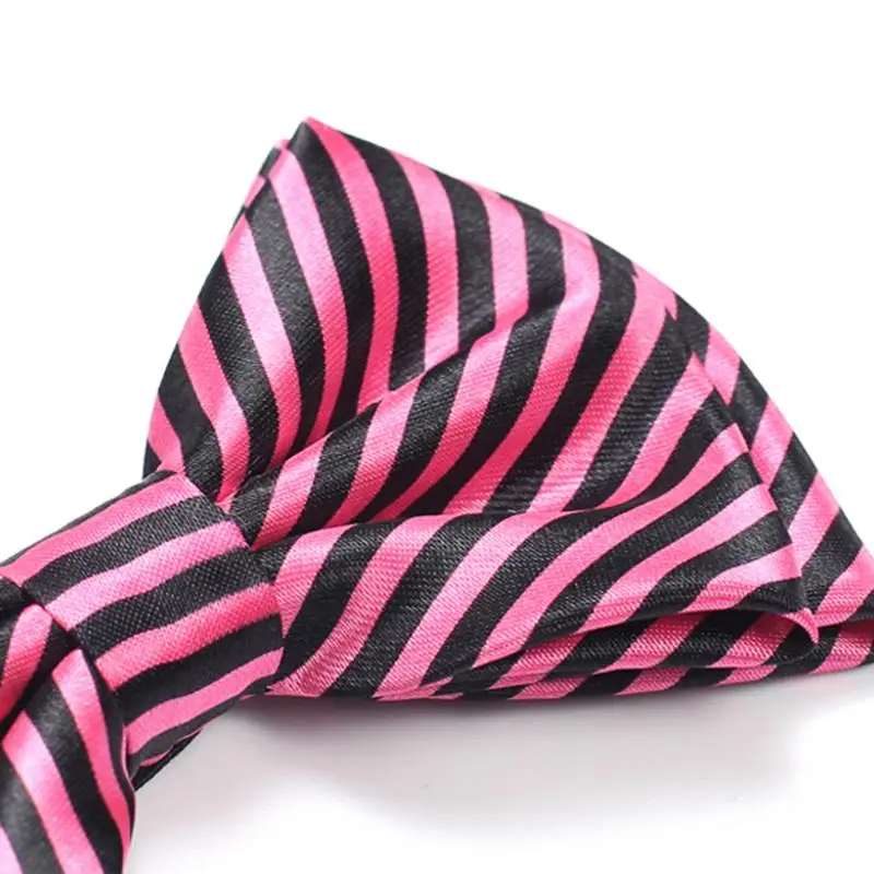 Мужской галстук-бабочка в полоску/Диагональ мужской свадебный смокинг вечерние