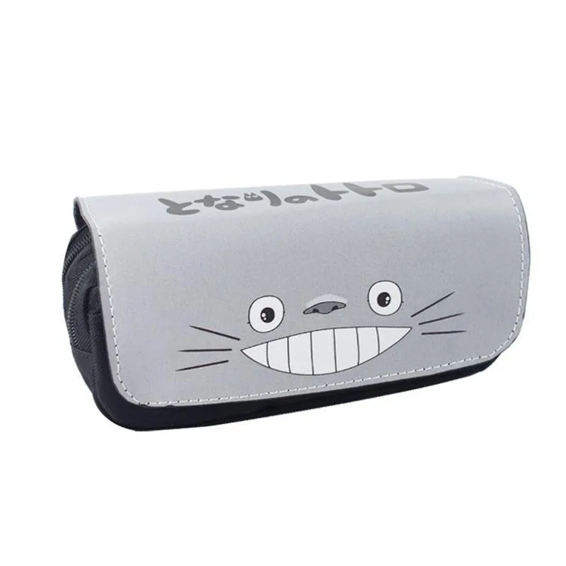 1 шт. Kawaii Totoro Papeleria пенал для карандашей, сумка большой емкости, канцелярские принадлежности для студентов, подарок для детей