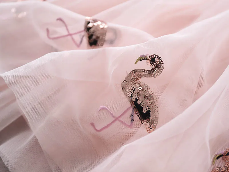 2020 летнее платье-жилет для маленьких девочек детская одежда розовая вуаль