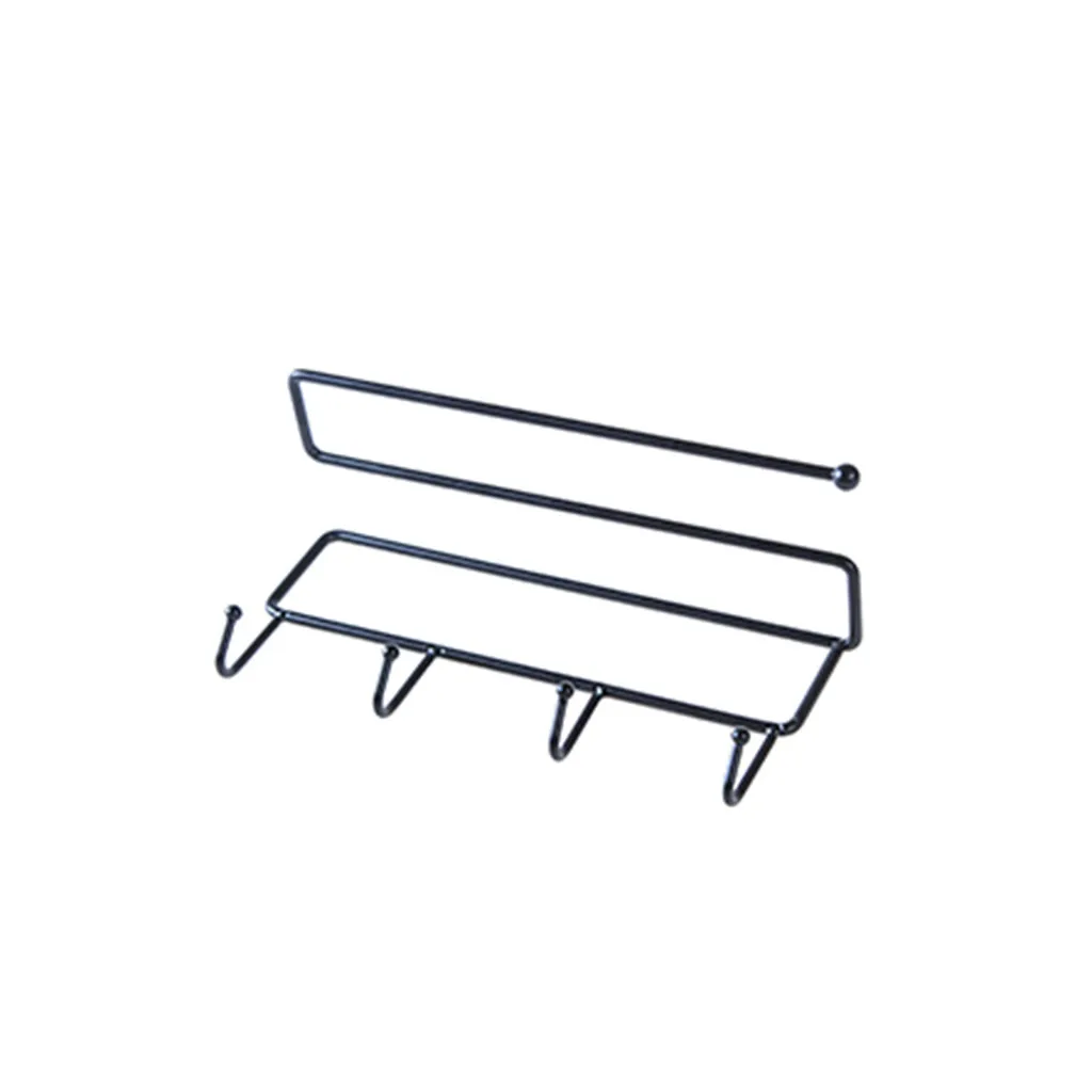 Punch-Free Coat Wall Hanging Bathroom Hook Hanger Hook Free Punching Rack Home Storage Organization