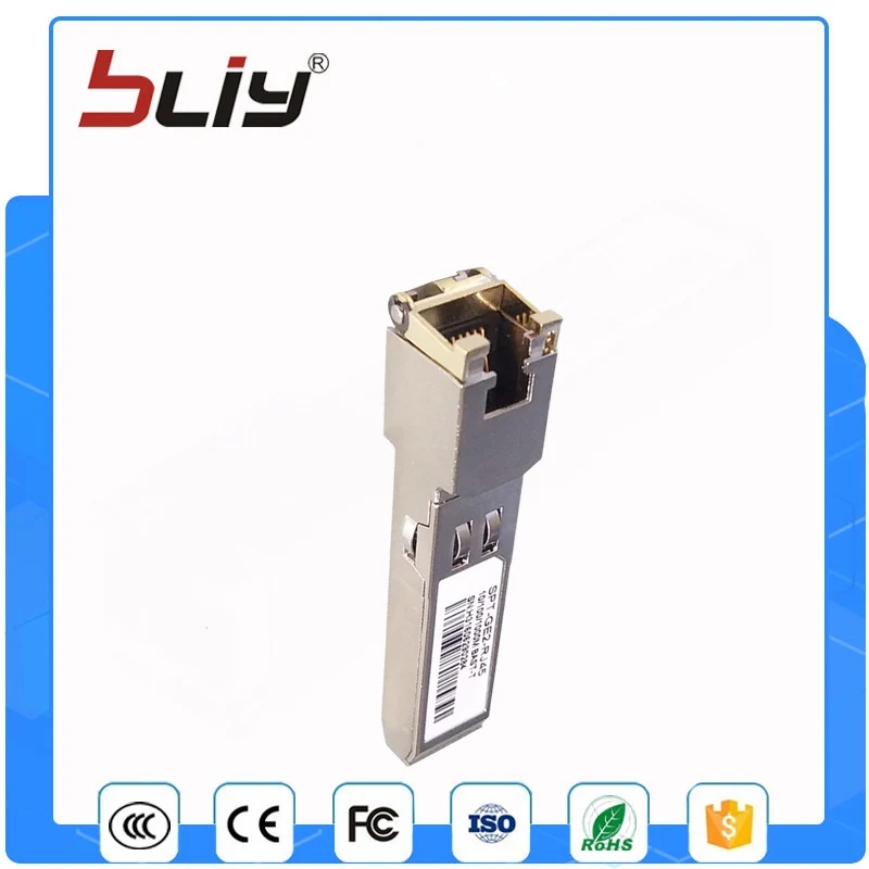 10 шт./партия 10/100/1000m-t RJ45 медный Трансивер SFP разъем оптический модуль для Cisco HP Huawei