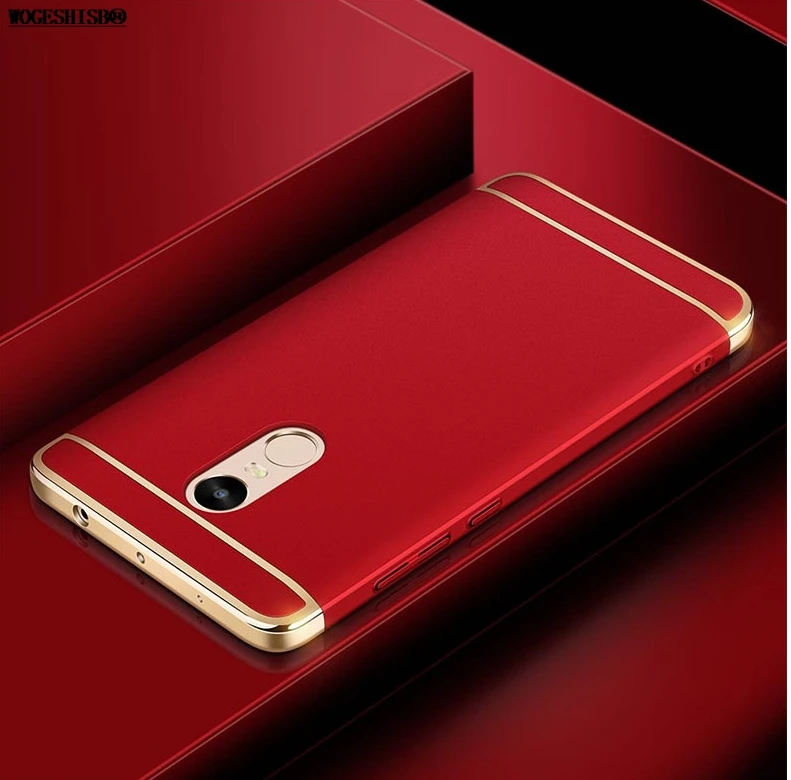 Чехол для Xiao mi Red mi 3S 4X 5X Note3 Note4 Note4X Note 3 4 4X чехол Ультратонкий Пластиковый чехол Защитная крышка на 360 градусов