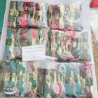 Цветная нить для вышивки крестиком oneroom 10203050100447, нить для вышивки крестиком, нить длиной 8 метров, 6 прядей, мотки для вышивки крестиком