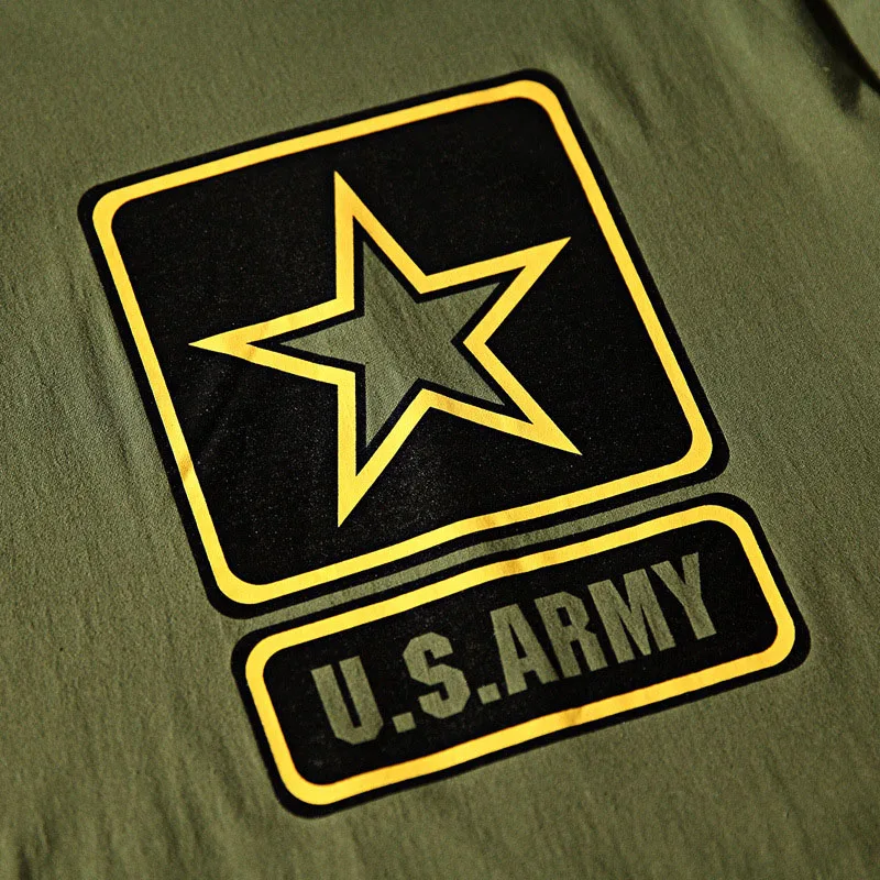 Бренд MEGE тактическая футболка с круглым вырезом короткими рукавами и принтом в