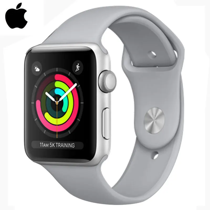 AppleWatch Apple Series 3 gps мм 8 ГБ 38 умный Браслет фитнес трекер шагомер датчик сердечного