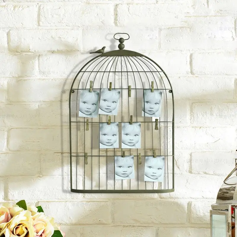 Клетка для птиц потертая шикарная доска записей фотография свадебный стол