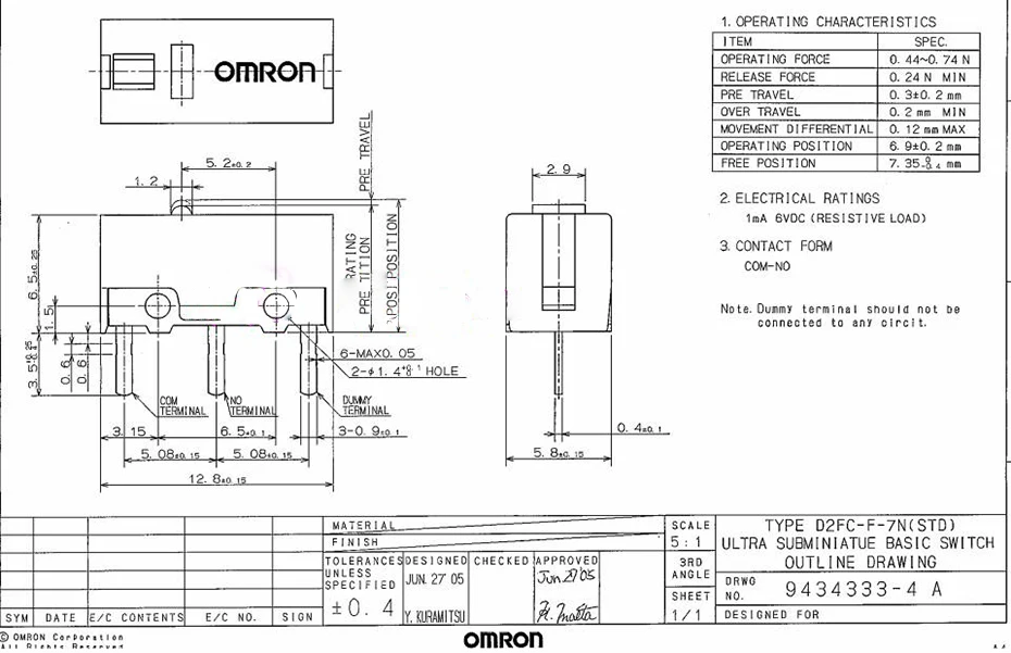 1 шт. OMRON D2FC-F-7N 10 м 20 м 3M 50 м D2FC-FL-NH D2F-F D2F-F-3-7 D2F-01 D2FS-F-N D2FC-7-HH Мышь микропереключатель литые контакты