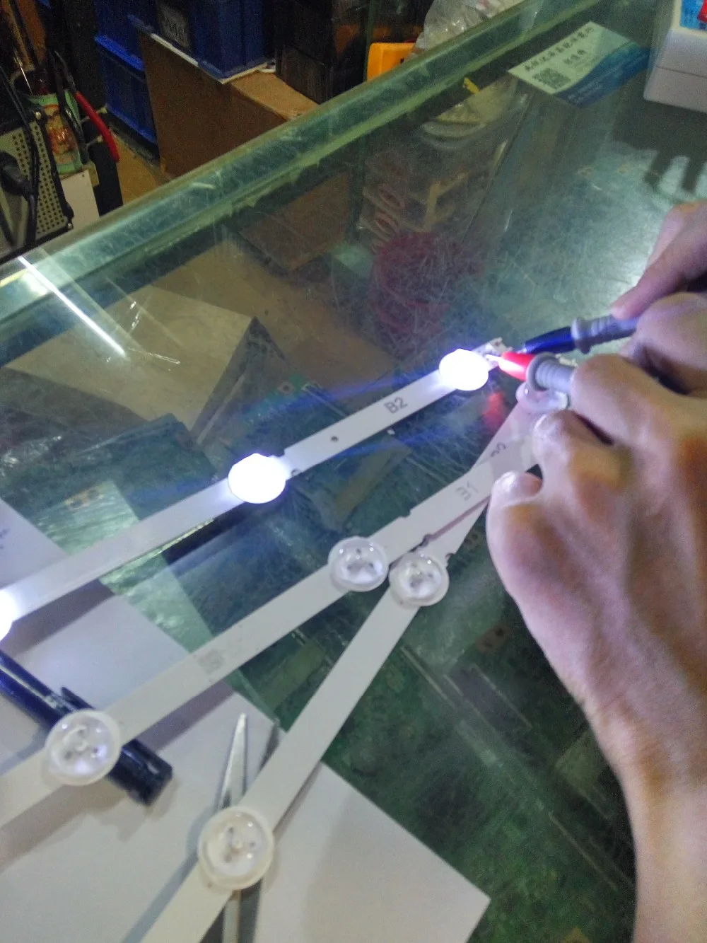 Новые оригинальные D светодиодный полосы цепи D4GE 480DCA R2 подключения|ЖК-экраны и