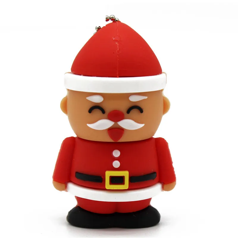 Санта Клаус usb2.0 Рождественская елка usb флэш-накопитель 4 ГБ 8 16 32 Рождественский