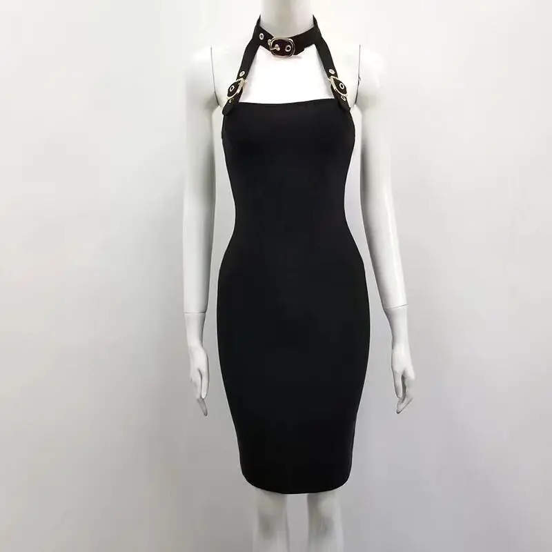 Высококачественное дамское сексуальное с открытой спиной белое черное