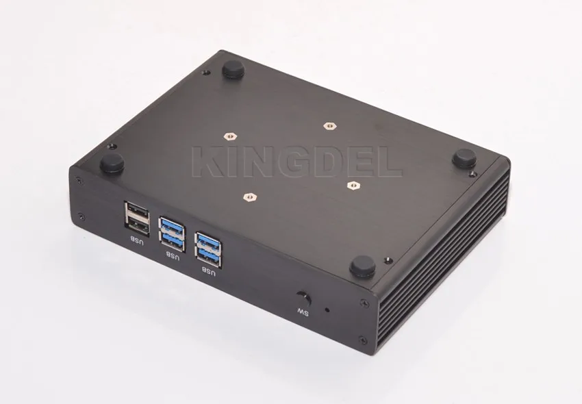 Kingdel очень дешевый Intel NUC Celeron 3205U 3215 Broadwell безвентиляторный мини ПК настольный компьютер 300 м WiFi USB3.0 HDMI VGA