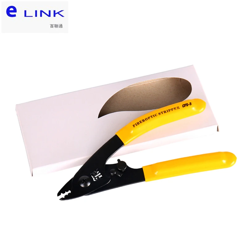 Инструмент для зачистки оптоволоконного кабеля CFS-3 + ELFS002 набор инструментов