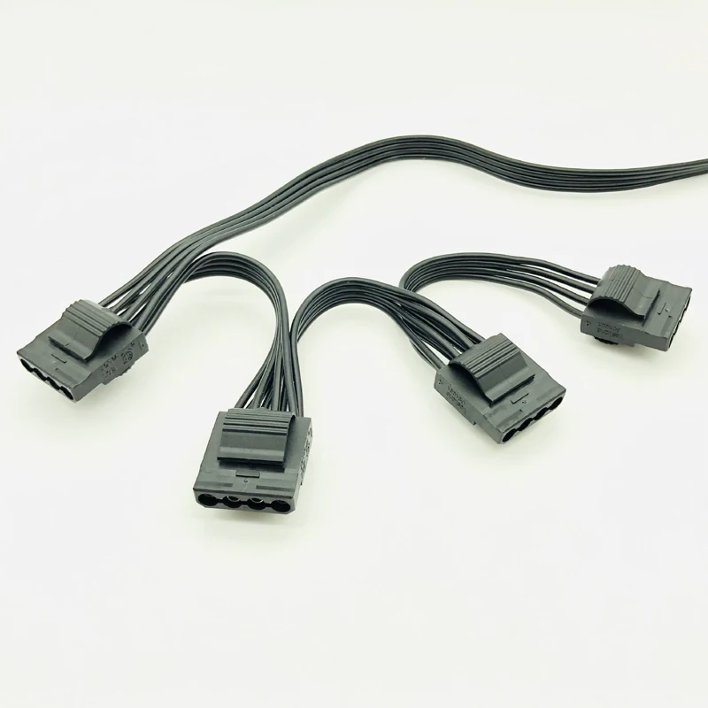 PCI-e 6Pin Male 1 to 4x Molex 4Pin усилитель порта питания для CORSAIR RMx Series RM1000x RM850x RM750X RM650x RM550x |
