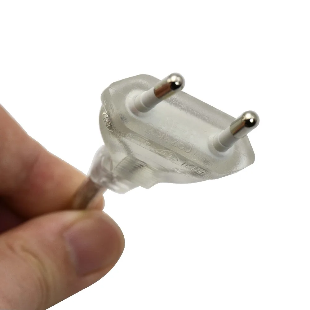 1.8 м Европа plug ccc выключатель лампы Провода 2*0.75mm2 на/off 304 переключатель AC Мощность