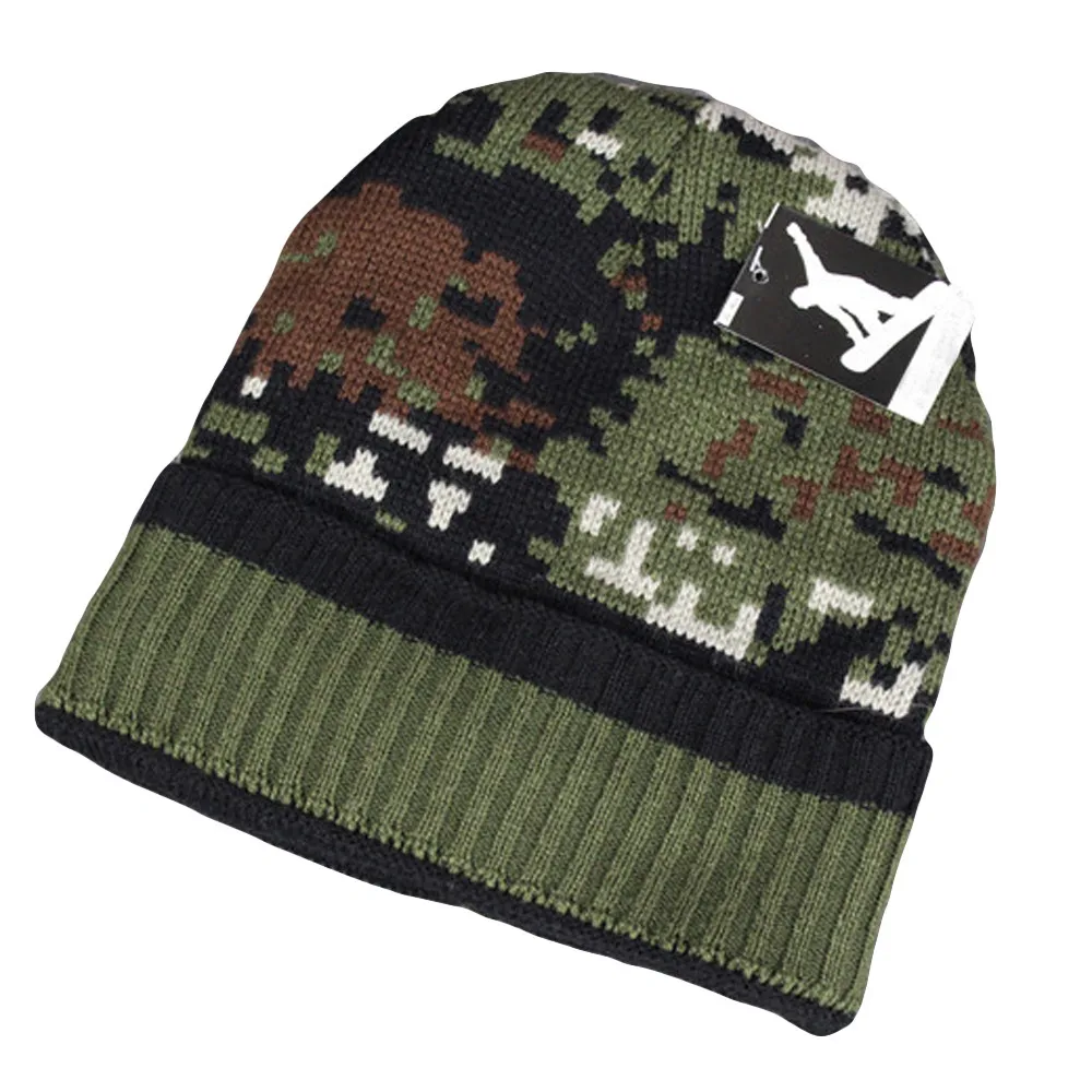 Женская вязаная Лыжная Шапка Skullies Теплая Шапка-бини для защиты ушей 10Jan 21 2019 |