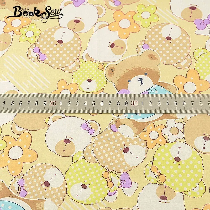 Плюшевый мишка из 100% хлопка Booksew дизайнерское стеганое покрывало для толстых
