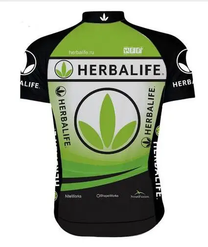 HERBALIFE Велоспорт Джерси дышащая гоночная велосипедная спортивная одежда