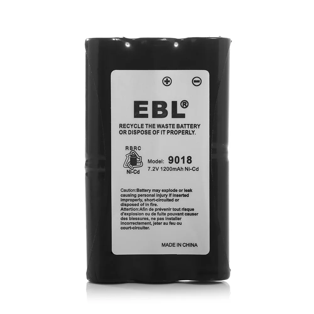 EBL 1200mAh 7 2 v сменный Ni CD аккумулятор для Motorola hn9018 hn9018a hn9018ar SP50 SP 50 CP50 радиус