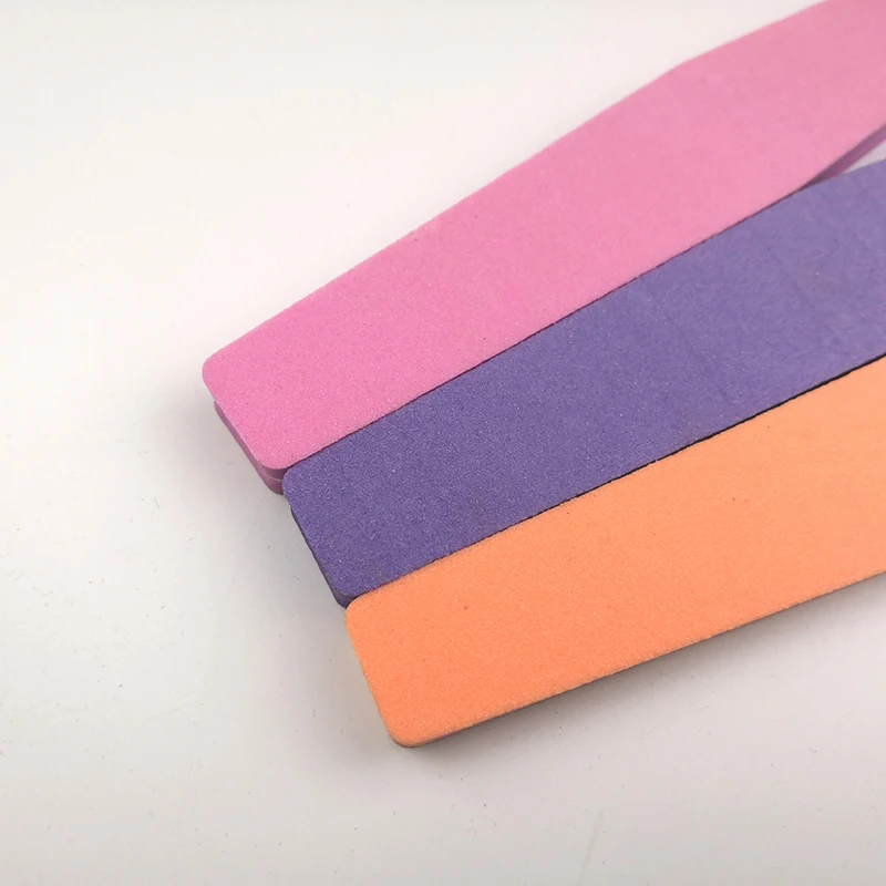 50 шт./лот пилки для ногтей буферные двухсторонние алмазные наждачные доски