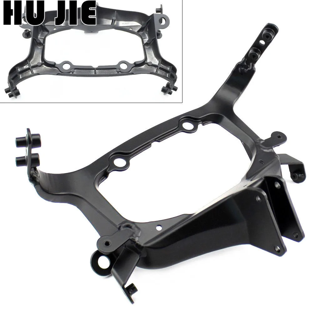 

Мотоцикл черный Верхний обтекатель Stay Cowling кронштейн фары для Suzuki GSX 1300R Hayabusa 2008-2014 09 10 11 12 13