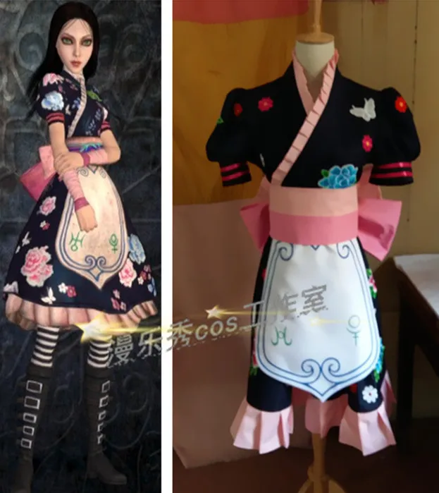 Платье для косплея Alice Madness Returns костюм для косплея Alice Madness Returns