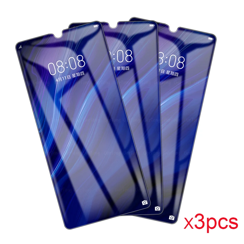 Закаленное стекло 3 шт./лот для Huawei P20 Pro защита экрана 9H Защитная пленка Hauwei P 30 P30