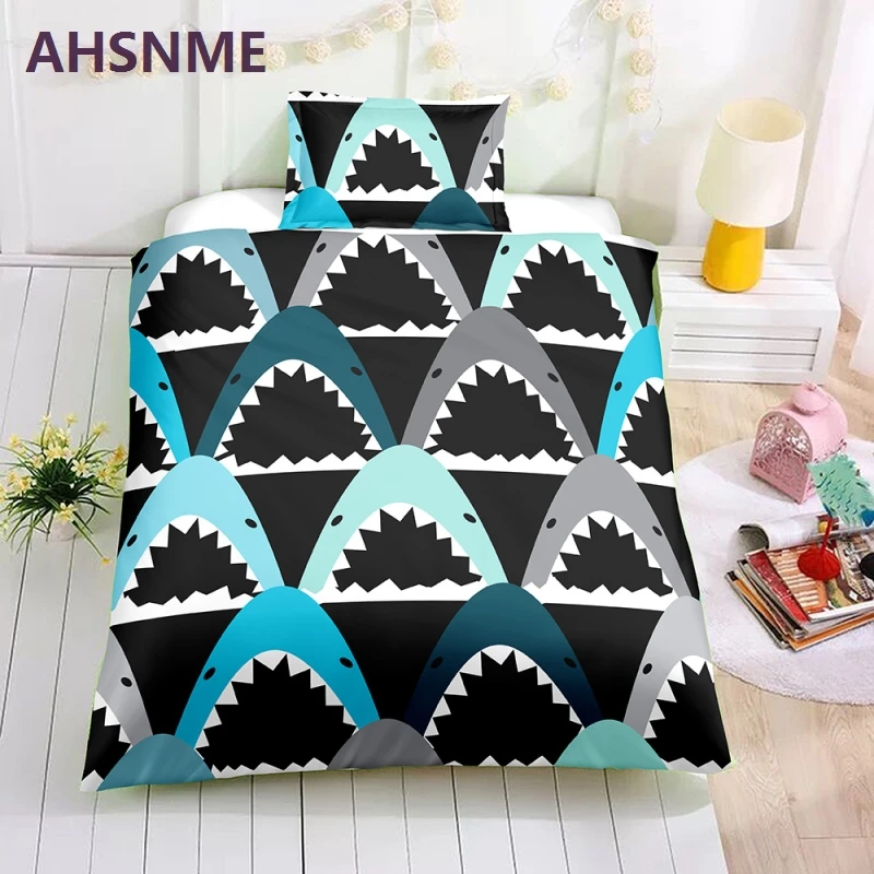 Специальное продвижение AHSNME! Комплект стоматологического постельного белья Shark