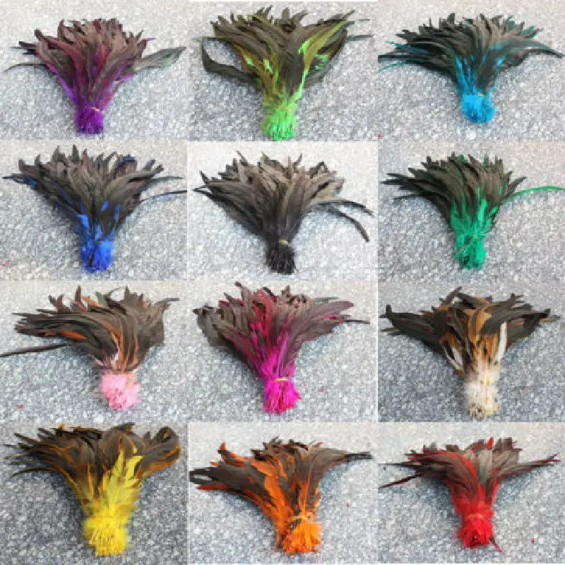 

Wholesale,100PCS rooster tail feathers 12-14 inches/30-35cm DIY decoration